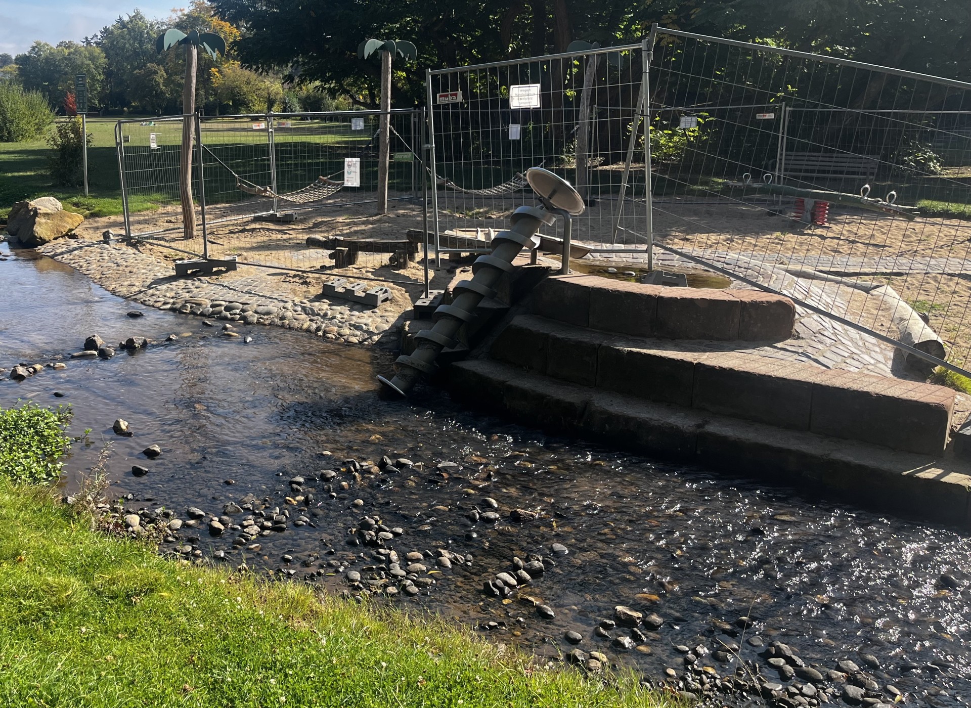 Wasserspielplatz im Kurpark
