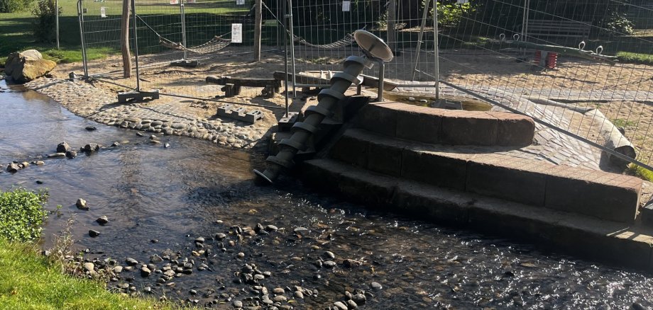 Wasserspielplatz im Kurpark