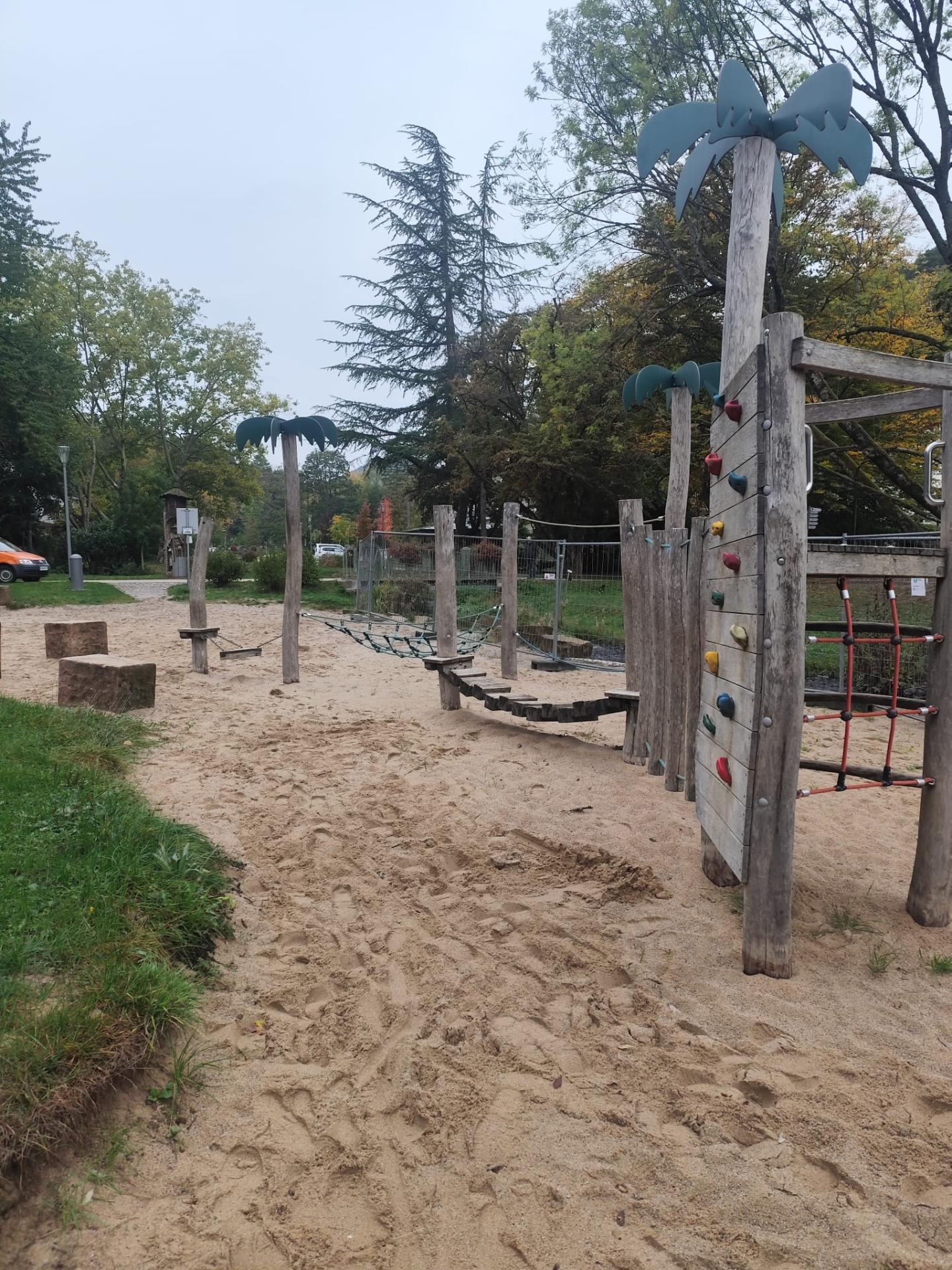 Wasserspielplatz im Kurpark Wasserspielplatz im Kurpark